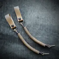 Страхувальний шнур для пістолета (тренчик)| швидкознімний, койот