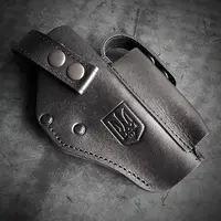 Кобура поясная под ТТ/Browning M1903| с гербом Украины и клипсой