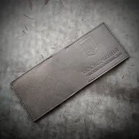 Обкладинка шкіряна "Посвідчення учасника бойових дій" колір чорний