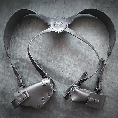 Оперативная кобура под ФОРТ 12/17/20| скрытого ношения| кожаная| черная