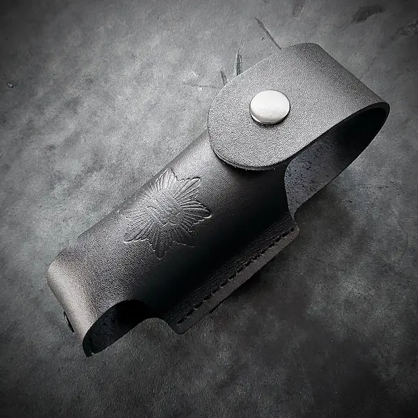 Подсумок для газового баллончика| высота 14см| горизонтальный| тиснение МВС