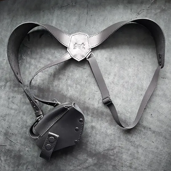 Оперативная кобура скрытого ношения под ПМ| черная на резинке