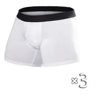 Комплект мужских трусов-боксеров Белые S