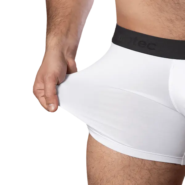 Комплект чоловічих трусів-боксерів Білі 2XL