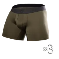 Комплект мужских трусов-боксеров Олива L