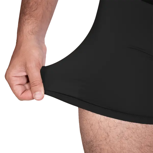 Комплект чоловічих трусів-боксерів Чорний L