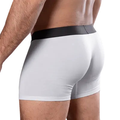 Мужские трусы-боксеры Белые S