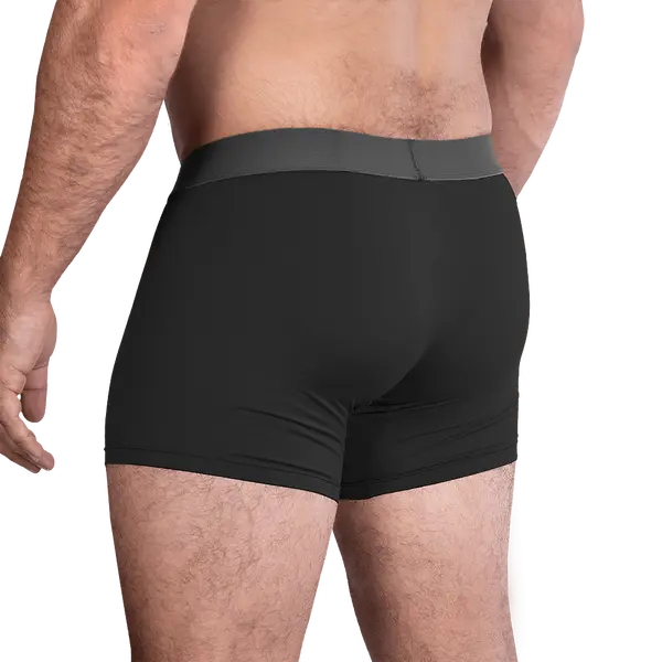 Чоловічі труси-боксери Чорний S