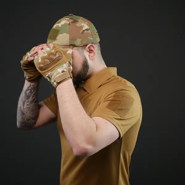 Поло тактичне Military койот