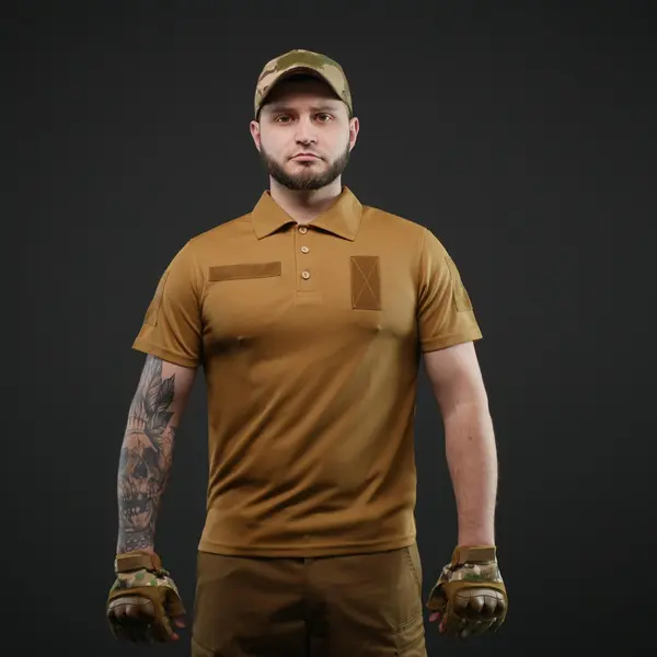 Поло тактичне Military койот