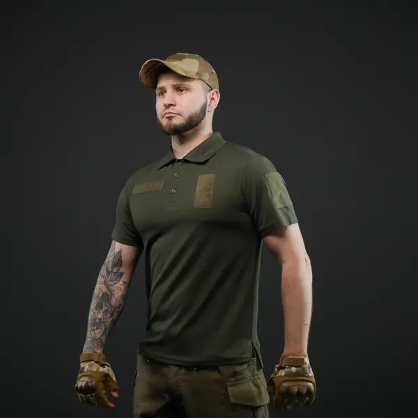 Поло тактичне Military олива