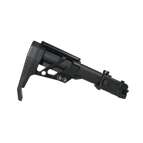 Регульований приклад під трубу (Commercial та Mil-Spec) Анод чорний