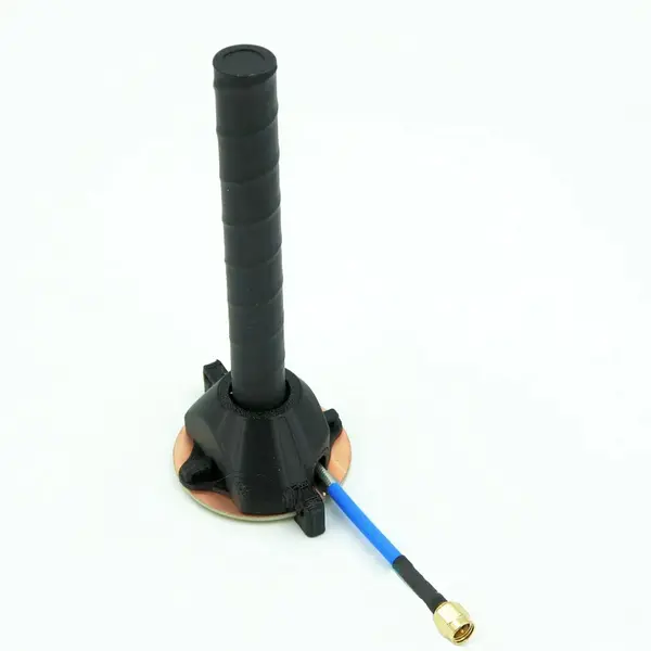 Антена Helical/Хелікс RHCP 12 dBi 10 витків 4.9-6.1 GHz