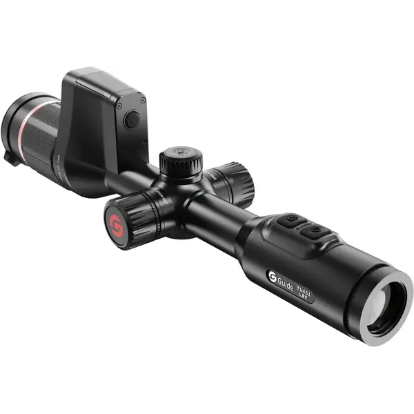 Тепловизионный прицел с дальномером GUIDE TU651 Gen2 LRF 2.4-18.9x50 640x480@12μm