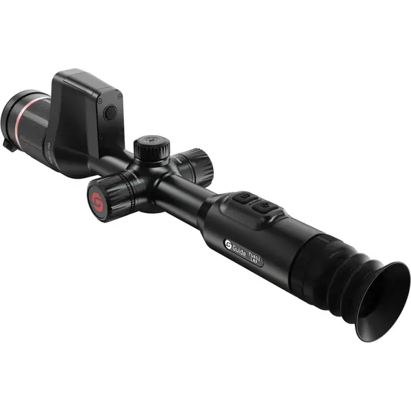 Тепловизионный прицел с дальномером GUIDE TU651 Gen2 LRF 2.4-18.9x50 640x480@12μm