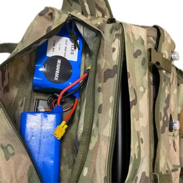 5-діапазонний РЕБ-рюкзак WARMAX з колінеарними антенами (частоти на вибір)