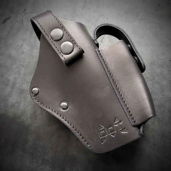 Кобура поясная под BERETTA 92|на скобе| черная