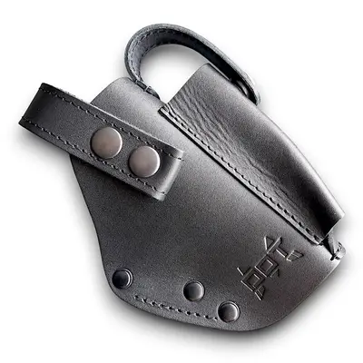 Шкіряна кобура поясна під ФОРТ 12/17/20 | чорна| на скобі №2