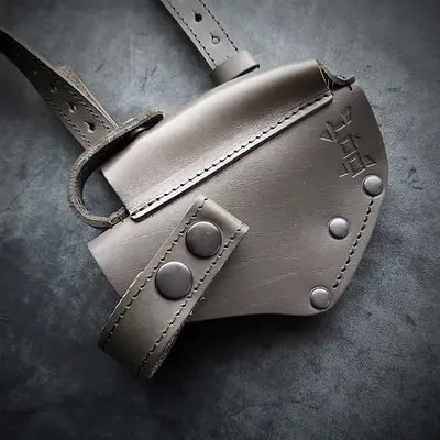 Оперативная кобура под ПМ| скрытого ношения| кожаная| темная олива