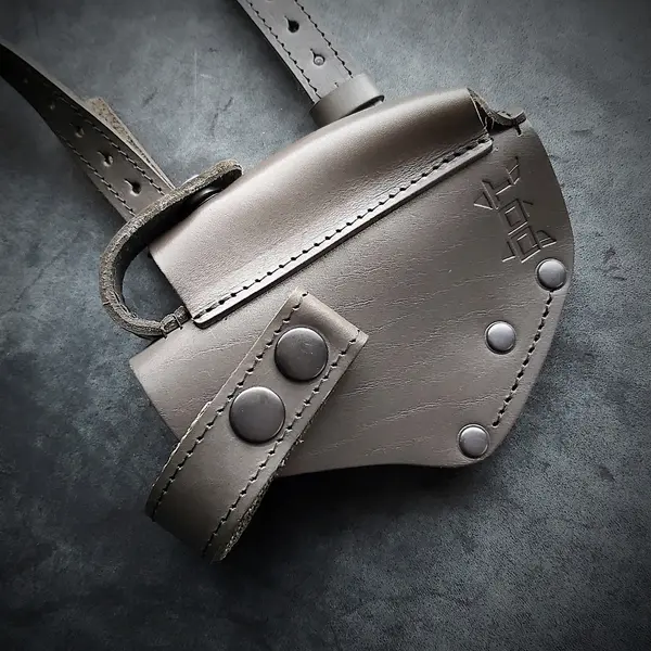 Оперативная кобура под ПМ| скрытого ношения| кожаная| темная олива