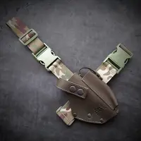 Набедренная кобура под ПМ| мультикам| кожаная