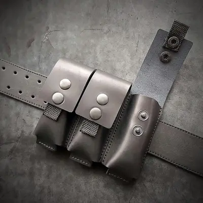 Підсумок під магазин ПМ (паучер) | чорний| три відділи