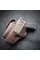 Кожаная кобура поясная под GLOCK 17, коричневая
