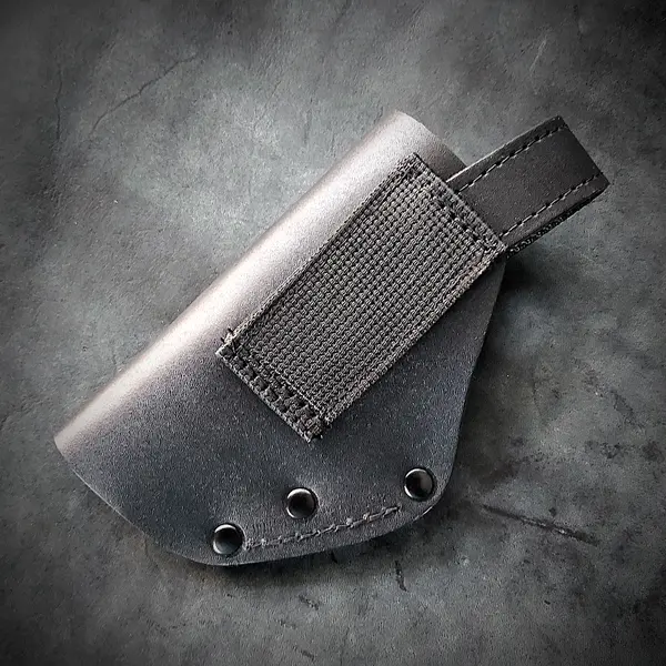 Кожаная кобура поясная под ФОРТ 12/17/20| чёрная