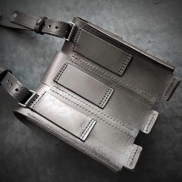 Оперативная кобура под АПС| скрытого ношения| кожаная| черная