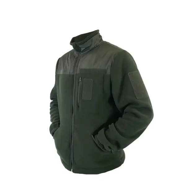Military fleece jacket Khaki mod. 3 (48) Military fleece jacket Khaki mod. 3 (48)