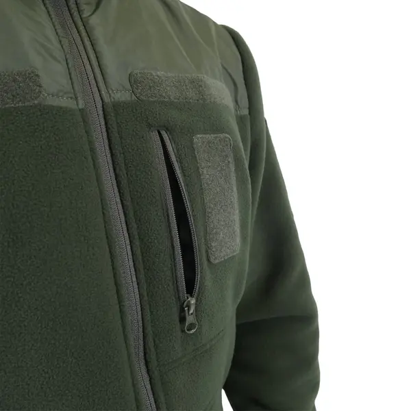 Military fleece jacket Khaki mod. 3 (48) Military fleece jacket Khaki mod. 3 (48)