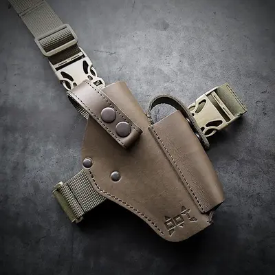 Кобура под ТТ- набедренная, цвет олива