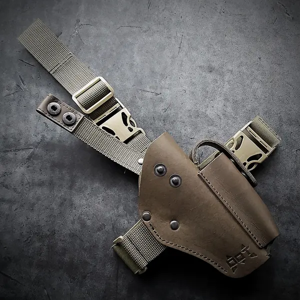 Кобура под ТТ- набедренная, цвет олива
