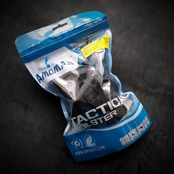 Чехол для рации AMOMAX| Чёрный, поясной