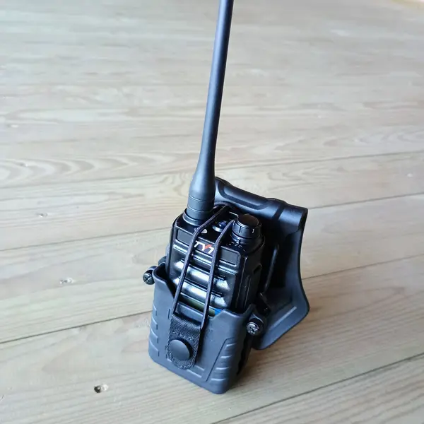 Чехол для рации AMOMAX| Чёрный, поясной