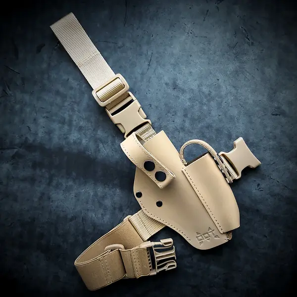 Кобура под ТТ- набедренная, цвет койот