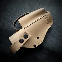 Кобура поясна| шкіряна, колір койот| під ТТ/Browning M1903 | на скобі