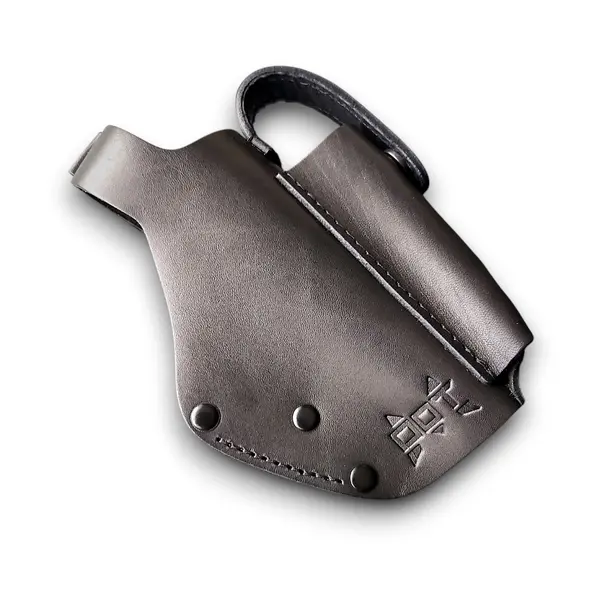 Кожаная кобура поясная под ФОРТ 12/14/17/20| чёрная| №1