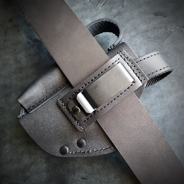 Кожаная кобура поясная под ФОРТ 12/17/20| Хищник-чёрная