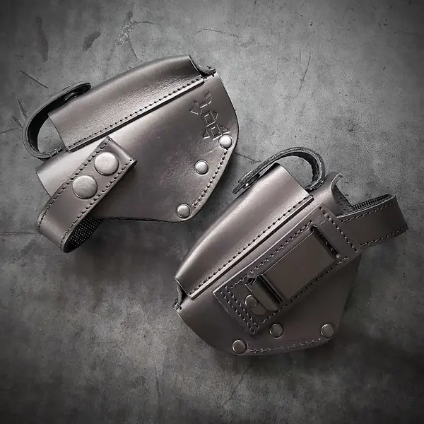 Кобура поясная под Beretta M84 FS |на скобе| черная