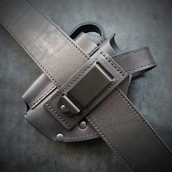 Кобура поясная под Beretta M84 FS |на скобе| черная