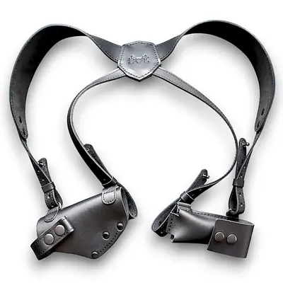 Оперативная кобура под ФОРТ 12/17/20 | скрытого ношения| кожаная| черная