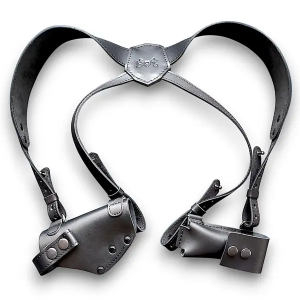 Оперативная кобура под ФОРТ 12/17/20| скрытого ношения| кожаная| черная