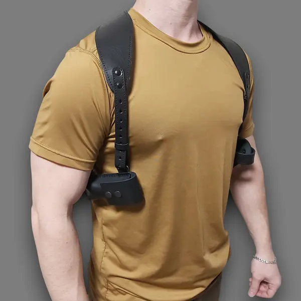 Оперативная кобура под ФОРТ 12/17/20| скрытого ношения| кожаная| черная