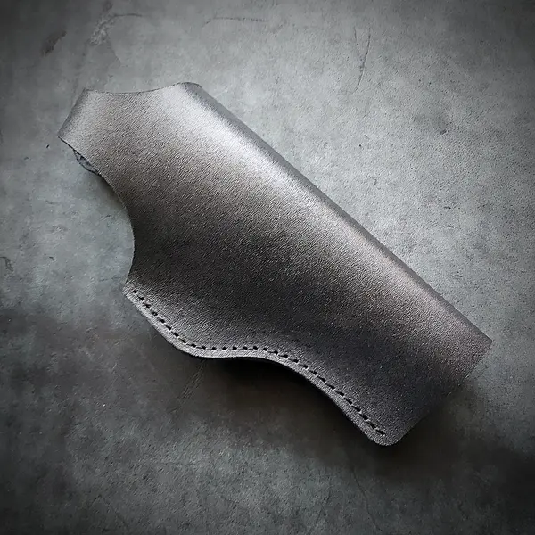 Кожаная кобура поясная под ФОРТ 14| чёрная| без магазина