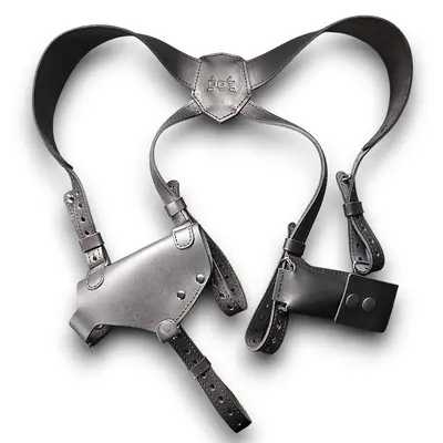 Оперативная кобура под ТТ| скрытого ношения| кожаная| черная