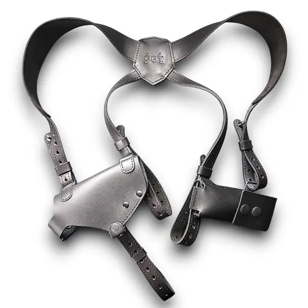 Оперативная кобура под ТТ| скрытого ношения| кожаная| черная