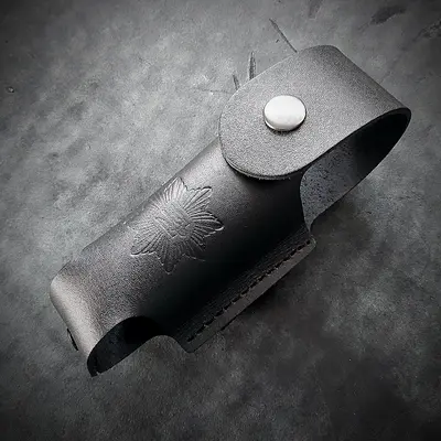 Подсумок для газового баллончика| высота 14см| горизонтальный| тиснение МВС