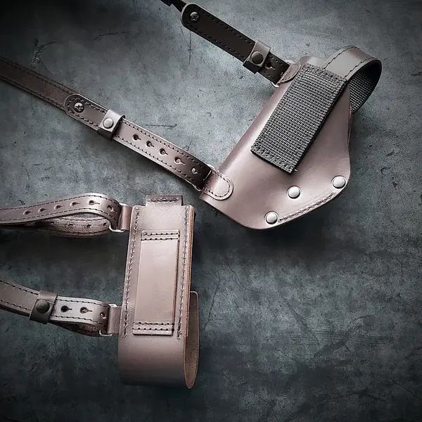 Оперативная кобура под ФОРТ 12/14/17/20 | скрытого ношения| кожаная| коричневая