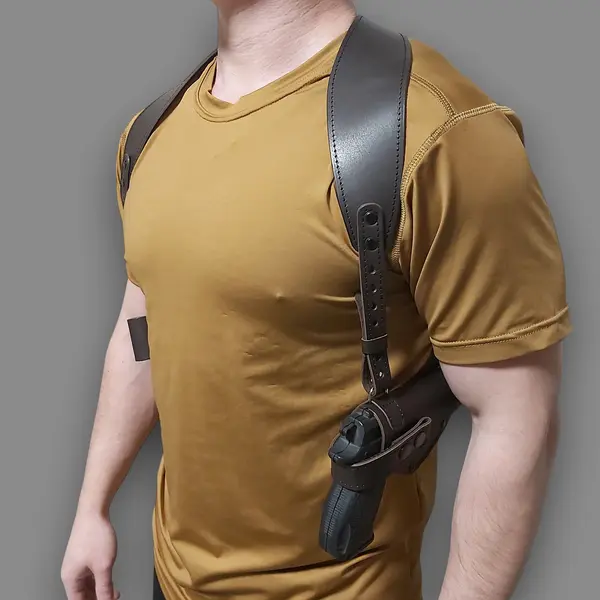 Оперативная кобура под ФОРТ 12/14/17/20 | скрытого ношения| кожаная| коричневая